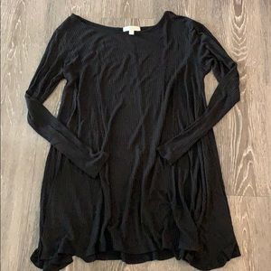 Flowy Black Tunic